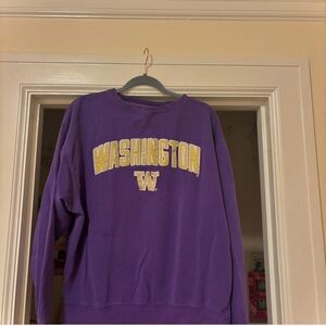 Vintage university of Washington crewneck
